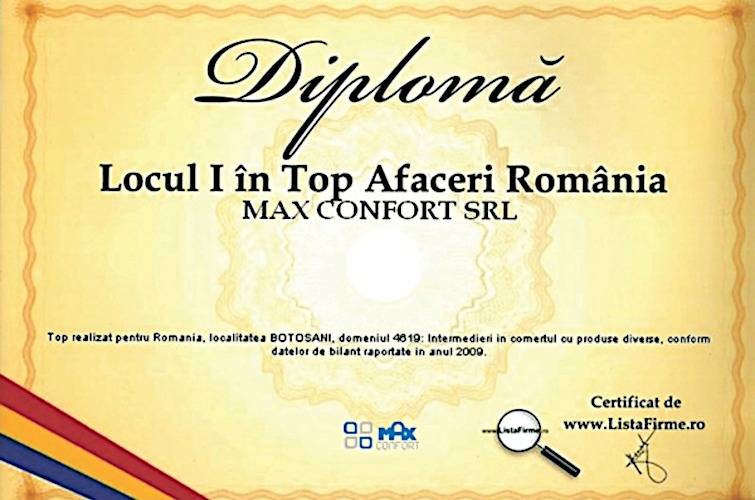 Diplome si premii