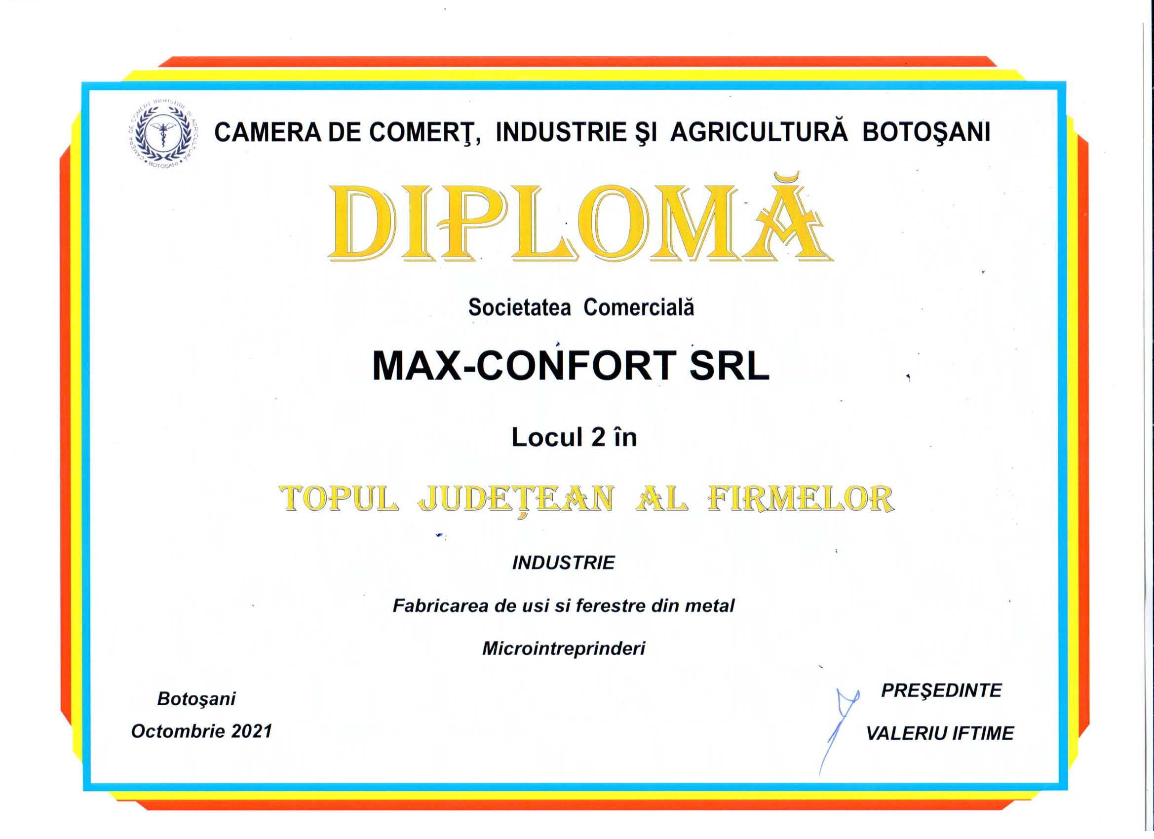 Diplome si premii